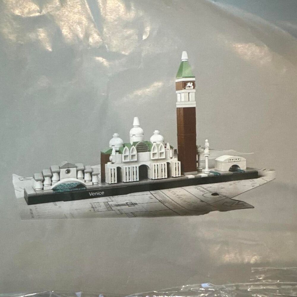Venice cityscape model Building-sets-blocks